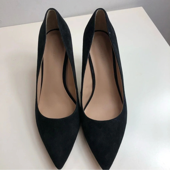 WITCHERY Black Suede Heels Size 41 - Picture 2 of 7